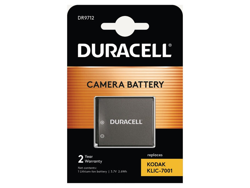 Duracell DR9712 batteri til kamera/videokamera Lithium-Ion (Li-Ion) 700 mAh