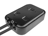 Green Cell EV15RFID ladestation til elektriske køretøjer Sort Aluminium Væg 3 Indbygget skærm LCD