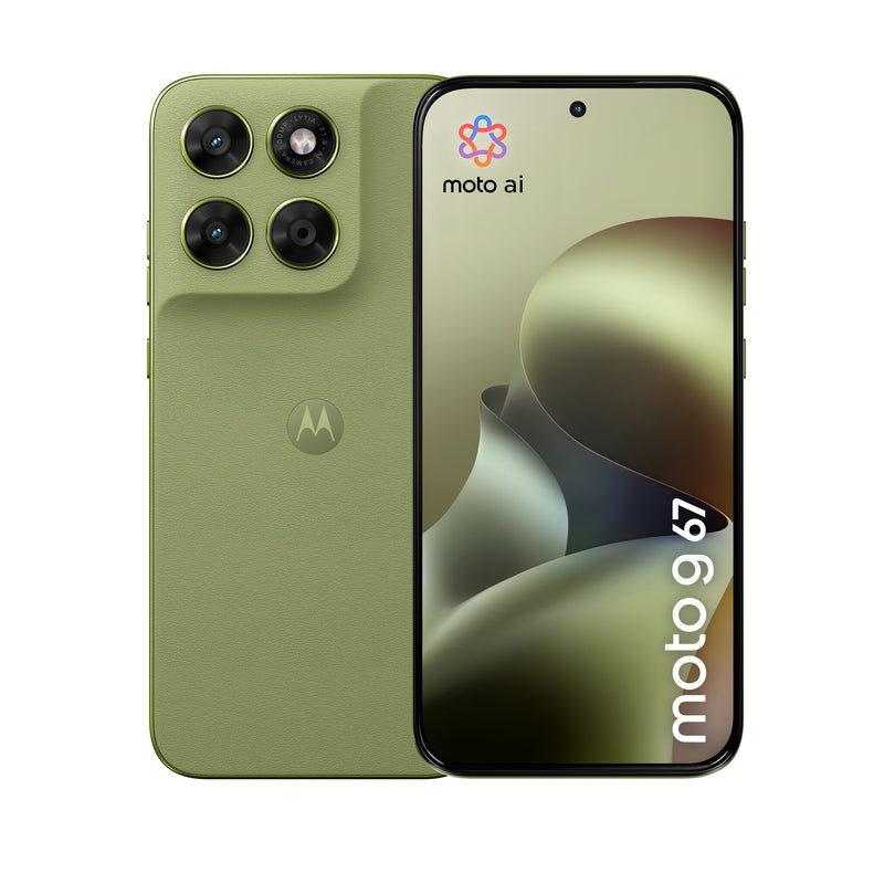 Motorola moto g67 17,3 cm (6.8") Hybrid Dual SIM Android 16.0 5G USB Type-C 4 GB 128 GB 5200 mAh Grøn