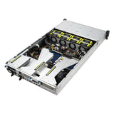ASUS RS521A-E12-RS24U Socket SP5 Stativ (2U) Sort, Sølv