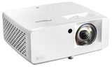 Optoma ZK431ST Projektor med kort projiceringsafstand 4100 ANSI lumens DLP UHD 4K (3840x2160) 3D Hvid