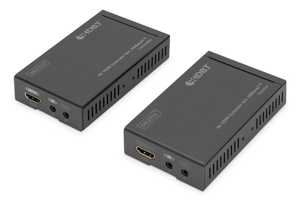 Digitus DS-55500 AV forlænger AV sender & modtager Sort