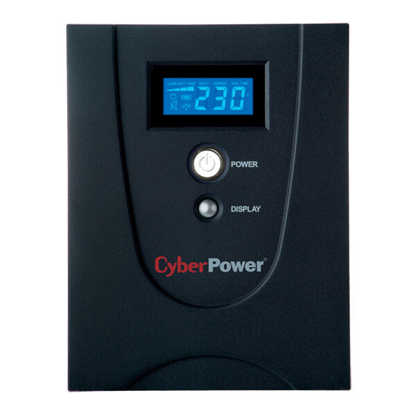 CyberPower VALUE2200EILCD UPS-enhed 2,2 kVA 1320 W 6 AC stikkontakt(er)