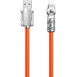DUDAO L24AL 120W USB - Lightning Cable 1 m Orange