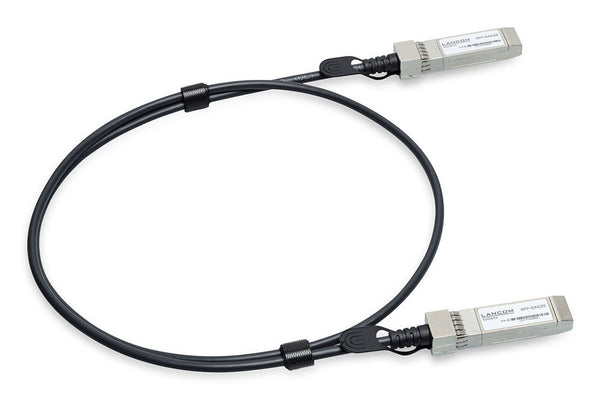 LANCOM SFP-DAC25-1m (Bulk 8) InfiniBand og fiberoptisk kabel Sort, Stål