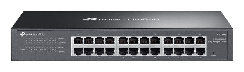 TP-Link Omada ES224G netværksswitch Administreret L2 Gigabit Ethernet (10/100/1000) Sort