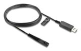 DeLOCK 90980 el-ledning Sort 1 m USB A 2-polet