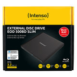 Intenso EOD 500BD Slim optisk diskdrev Blu-Ray ROM Sort