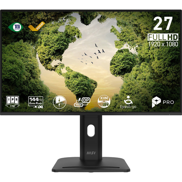 MSI Pro MP275PHGN E14 computerskærm 68,6 cm (27") 1920 x 1080 pixel Fuld HD LCD Sort