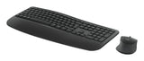 Logitech Signature Comfort Plus Combo MK880 tastatur Mus inkluderet Universel RF trådløs + Bluetooth QWERTZ Tysk Grafit