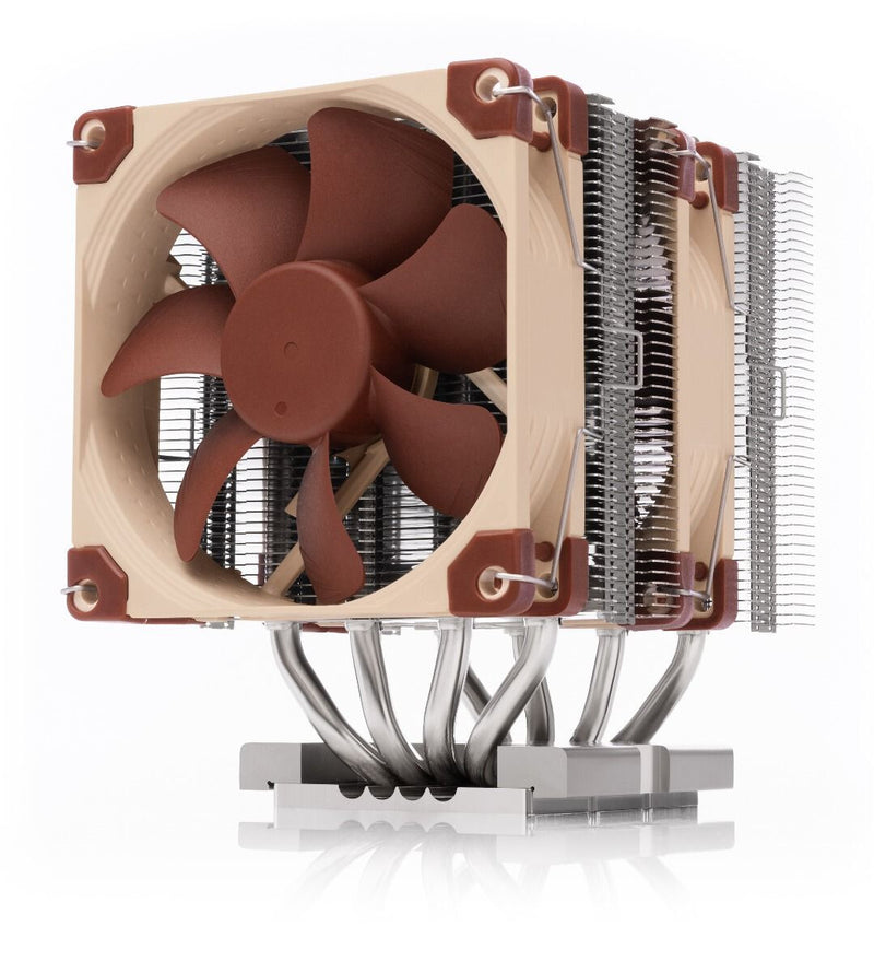 Noctua NH-D9 DX-4677 4U Computerkølesystem Processor Luftkøler 9,2 cm Aluminium, Beige, Brun
