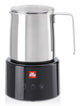 Illy 23760 Mælkeskummer og varmeapparat Sort, Rustfrit stål