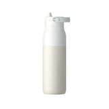LARQ PureVis 2 Dagligt forbrug, Fitness, Vandring, Sport 1000 ml Rustfrit stål Beige, Hvid