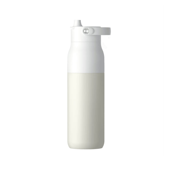 LARQ PureVis 2 Dagligt forbrug, Fitness, Vandring, Sport 1000 ml Rustfrit stål Beige, Hvid