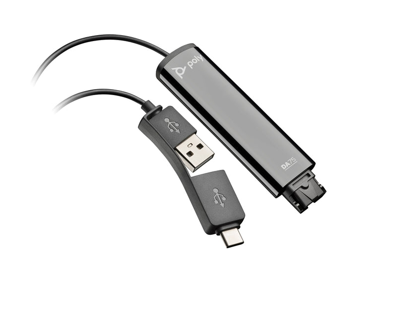 HP Poly DA75 USB til QD-adapter
