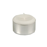 Papstar 82674 vokslys Cylinder Hvid 100 stk