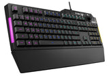 ASUS TUF Gaming K1 tastatur Spil USB Sort