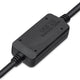 StarTech.com 15m USB 2.0, M/M USB-kabel USB A USB B 0,48 Gbit/sek. Aluminium, Sort