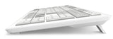 Sharkoon OfficePal K30W wh tastatur Hjemme/kontor USB QWERTZ Tysk Hvid
