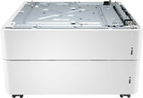 HP Color LaserJet 2x550-sheet-føder og stativ