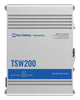 Teltonika TSW200 netværksswitch Ikke administreret Gigabit Ethernet (10/100/1000) Strøm over Ethernet (PoE) Aluminium