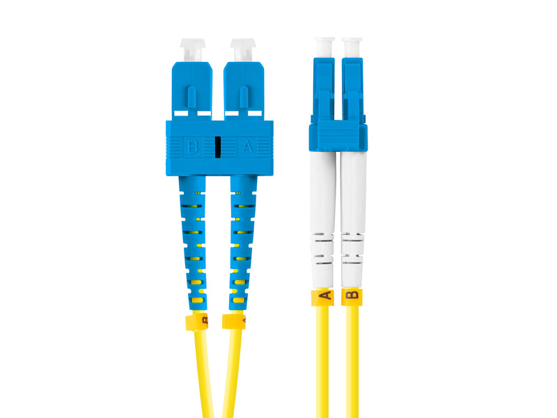 Lanberg FO-SULU-SD11-0020-YE InfiniBand og fiberoptisk kabel 2 m SC LC Gul
