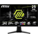 MSI MAG 255XF computerskærm 62,2 cm (24.5") 1920 x 1080 pixel Fuld HD Sort