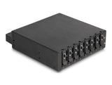 DeLOCK 47129 drive bay panel 13,3 cm (5.25") Opbevaring drev bakke Sort