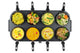 Fritel 142855 teppanyaki kogeplade 1500 W Bordplade Aluminium