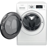 Whirlpool FFWDB 864349 BV EE vaskemaskine - tørretumbler Fritstående Front-læsning Hvid