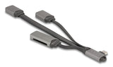 DeLOCK 64303 interface hub USB 3.2 Gen 1 (3.1 Gen 1) Type-C 5000 Mbit/s Grå