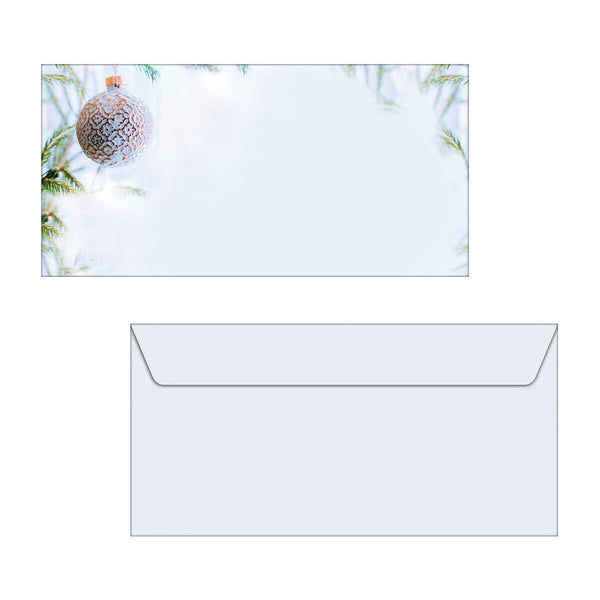 Sigel DU302 kuvert DL (110 x 220 mm) Grøn, Lyserød, Hvid 50 stk