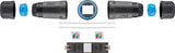 Goobay 44416 kabelsamler Sort
