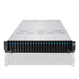 ASUS RS720-E11-RS24U Intel C741 Stativ (2U) Sort, Sølv