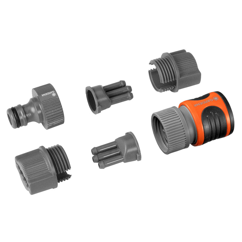 Gardena 5316-20 vandslange beslag Sprøjtehovedstik Grå, Orange 6 stk