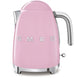 Smeg 50's Style Elkedel KLF03PKEU Lyserød