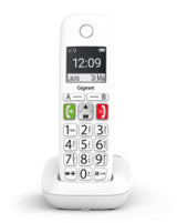 Gigaset E290 Duo Analog/DECT-telefon Nummervisning Hvid