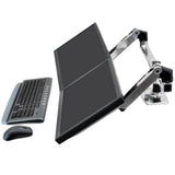 Ergotron LX Series 45-245-026 skærmbeslag og -stativer 68,6 cm (27") Skrivebord Sølv