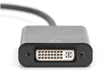 Digitus DB-340414-001-S videokabel adapter 0,15 m Mini DisplayPort DVI-I Sort