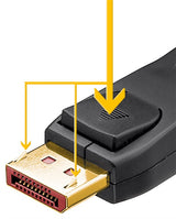 Goobay 74759 DisplayPort kabel 1 m Sort