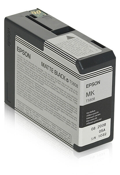 Epson T58080N blækpatron 1 stk Original Sort
