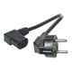 EFB Elektronik EK535.3 el-ledning Sort 3 m CEE7/7 C13 forbinder