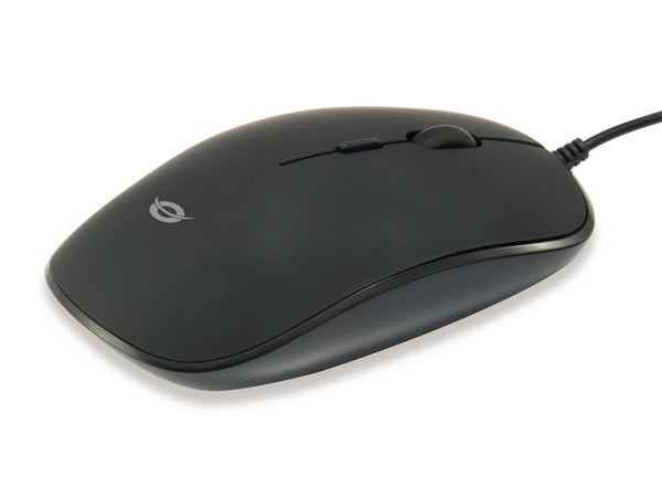 Conceptronic REGAS01B mus Kontor Ambidextrous USB Type-A Optisk 1200 dpi