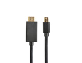 Prokord MDPH12M-3M-B videokabel adapter Mini DisplayPort HDMI Sort