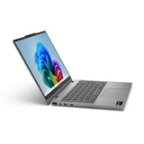 Lenovo IdeaPad 5 2-in-1 14AGP11 Copilot+ PC AMD Ryzen AI 7 445 Hybrid (2-i-1) 35,6 cm (14") Berøringsskærm WUXGA 16 GB DDR5-SDRAM 512 GB SSD Wi-Fi 7 (802.11be) Windows 11 Home Tysk Grå