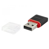 Esperanza EA134K kortlæser USB 2.0 Sort, Sølv, Transparent