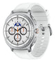 Samsung Galaxy Watch 8 Classic 3,3 cm (1.3") AMOLED 46 mm Digital 438 x 438 pixel Berøringsskærm Sølv Wi-Fi GPS (satellit)