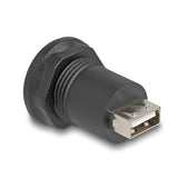 DeLOCK 66742 kabel kønsskifter USB Mini-B USB-A Sort