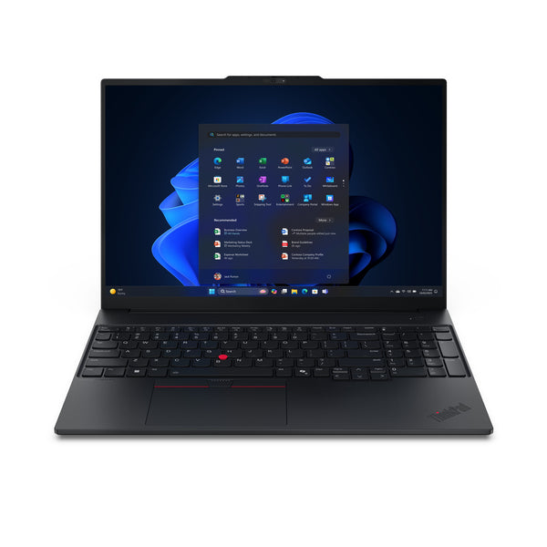 Lenovo ThinkPad E16 Gen 3 (Intel) Intel Core Ultra 5 225U Laptop 40,6 cm (16") WUXGA 16 GB DDR5-SDRAM 512 GB SSD Wi-Fi 6E (802.11ax) Windows 11 Pro Nordisk Sort