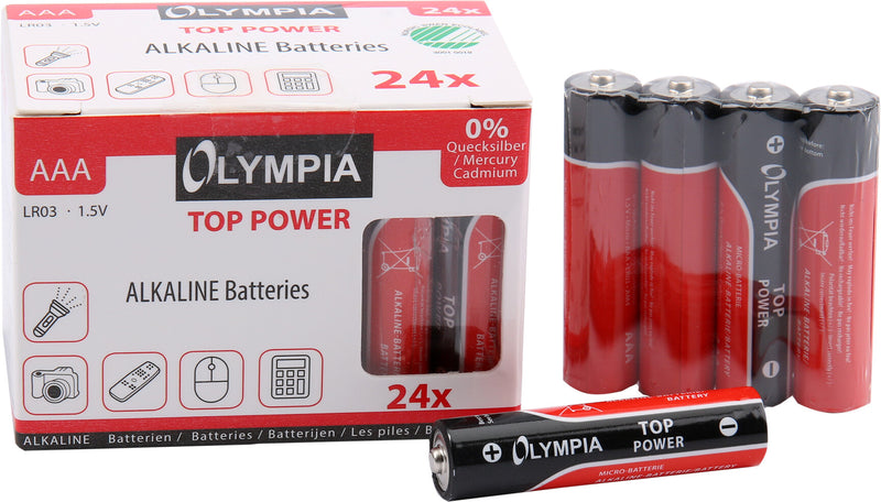 Olympia 40180 husholdningsbatteri AAA Alkaline